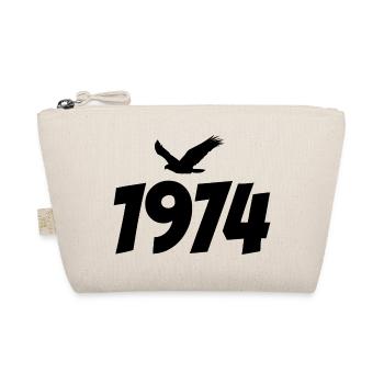 1974 Vintage Eagle Graphic - Organic Pouch - nature - Front