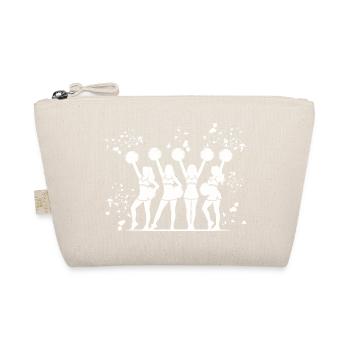 Cheerleader Cheer Mom Cheerleading - Organic Pouch - nature - Front
