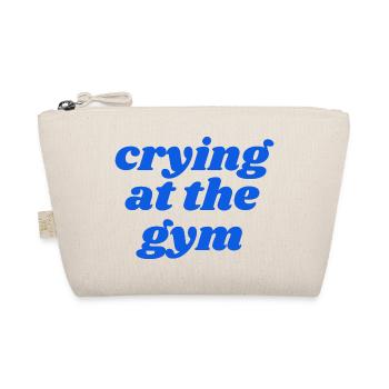 crying at the gym - Bio-Täschchen - Natur - Vorne