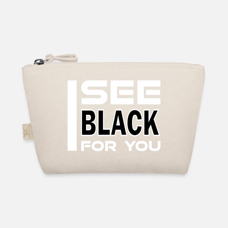 I See Black For You Bio-Täschchen
