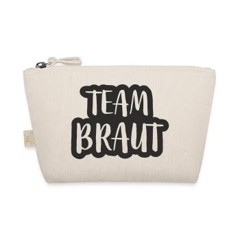 Team Braut - Bio-Täschchen - Natur - Vorne