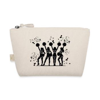 Cheerleader Cheer Mom Cheerleading - Bio-Täschchen - Natur - Vorne