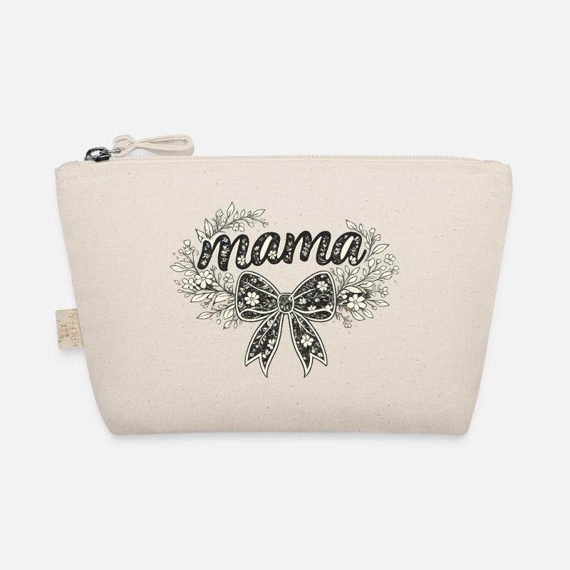 Mama-Geschenk: Retro-Mama-Visualisierung Bio-Täschchen