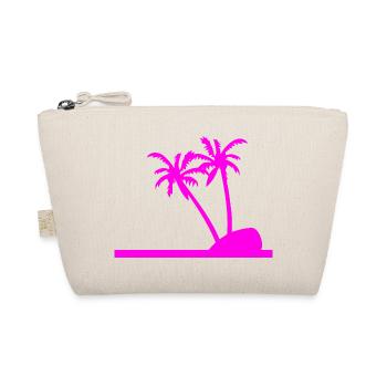 Palmen - Bio-Täschchen - Natur - Vorne