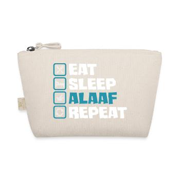 Eat Sleep Alaaf Repeat Carnival Cologne Costume - Organic Pouch - nature - Front