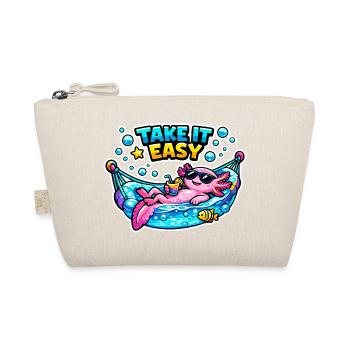 Take It Easy Mermaid Hammock Axolotl - Organic Pouch - nature - Front