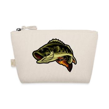 Perch Fishing Fish Illustration - Organic Pouch - nature - Front