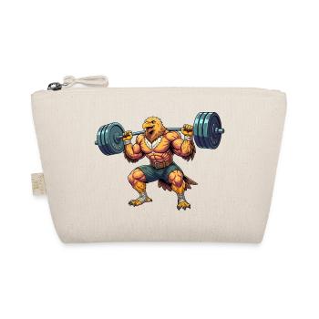 Lifting Eagle: Feathered Strength - Organic Pouch - nature - Front