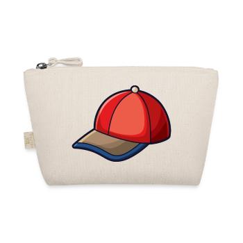Cartoon-Baseballmütze - Bio-Täschchen - Natur - Vorne
