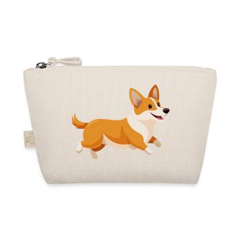 Corgi-Lauf - Bio-Täschchen - Natur - Vorne