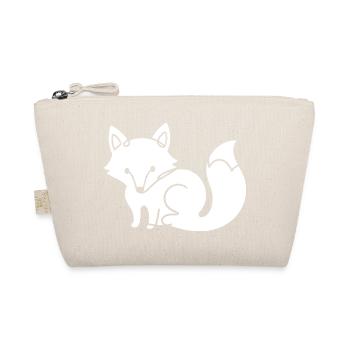 Silhouette de renard – Motif minimal d’animal de la forêt - Trousse biologique - nature - Devant