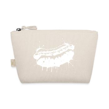 Hot Dog Ink Splash & Splash White - Bio-Täschchen - Natur - Vorne