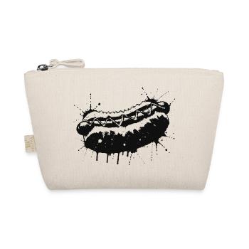 Hot Dog Ink Splash & Splash Black - Bio-Täschchen - Natur - Vorne