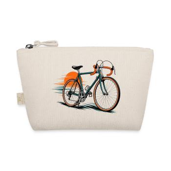 Icône de vélo sur fond ensoleillé - Trousse biologique - nature - Devant