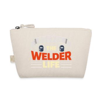Rockin The Welder Life Schweißer Leben - Bio-Täschchen - Natur - Vorne