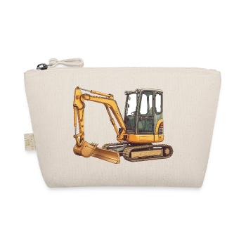 Bagger Landschaftsbau – Gartenbau & Baumaschi - Bio-Täschchen - Natur - Vorne