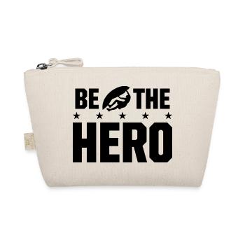 Be the Hero Rock Climber Climbing Gym - Bio-Täschchen - Natur - Vorne
