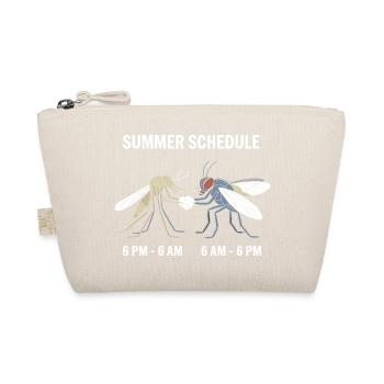 Mücke Fliege Summer Schedule Mückenstich Mücken - Bio-Täschchen - Natur - Vorne
