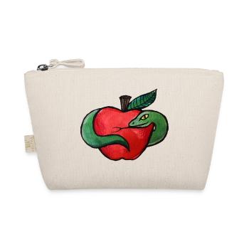 Karmesinapfel-Schlange - Bio-Täschchen - Natur - Vorne