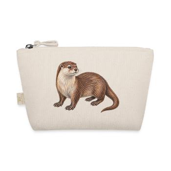Europäischer Otter - Bio-Täschchen - Natur - Vorne