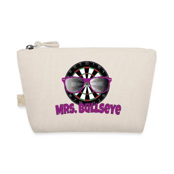 Mrs. Bullseye - Bio-Täschchen - Natur - Vorne
