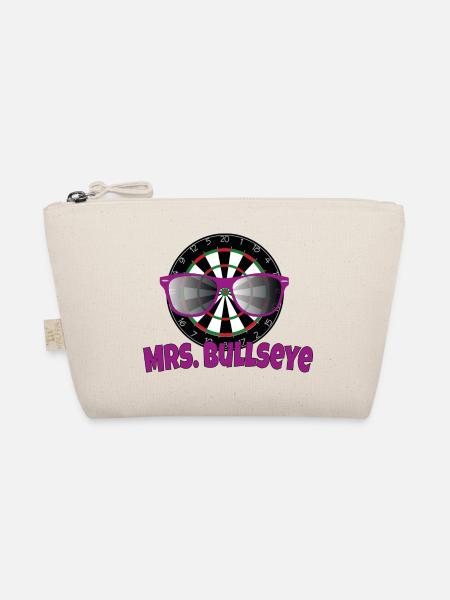 Mrs. Bullseye - Bio-Täschchen - Natur