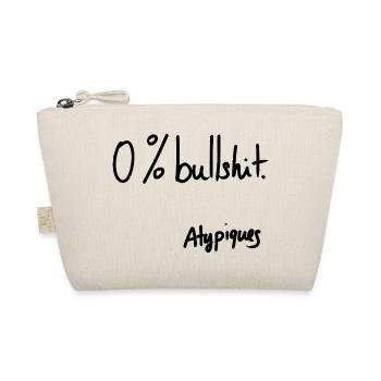 0% Bullshit – Atypische Sammlung - Bio-Täschchen - Natur - Vorne