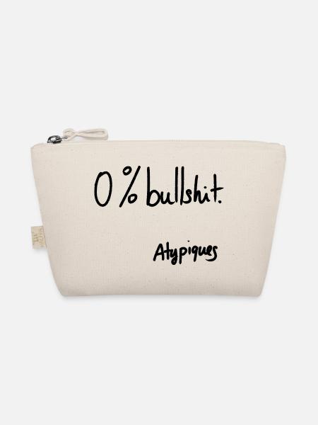 0% Bullshit – Atypische Sammlung - Bio-Täschchen - Natur
