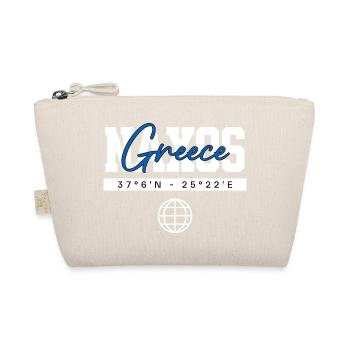 Naxos Griechenland Koordinaten Reise Souvenir - Bio-Täschchen - Natur - Vorne