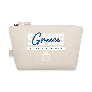 Samos Griechenland Koordinaten Reise Souvenir - Bio-Täschchen - Natur - Vorne