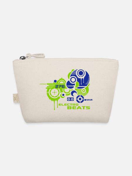 ELECTRO BEATS - Organic Pouch - nature - Front