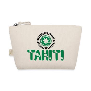 Tahiti tiare - Organic Pouch - nature - Front