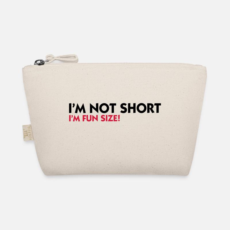 I m not small. I'm Fun Size! - Organic Pouch - nature