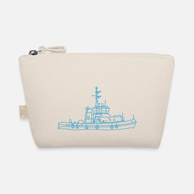 Tug or towing boat Organic Pouch