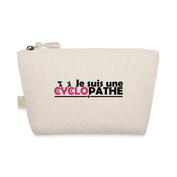 T-shirt Vélo pour Femme Cycliste - Cyclopathe - Trousse biologique - nature - Devant