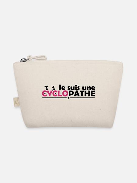 T-shirt Vélo pour Femme Cycliste - Cyclopathe - Trousse biologique - nature