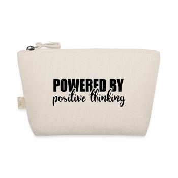 Powered by positive thinking - Organic Pouch - nature - Front