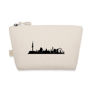Hannover // Skyline // Silhouette // Skylineshirt - Bio-Täschchen - Natur - Vorne