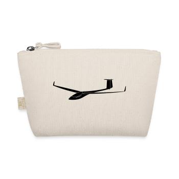 gliding glider asw 24 - Organic Pouch - nature - Front