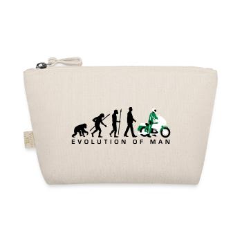 Evolution des Mannes Motorrad-Polizist 09 2016 - Bio-Täschchen - Natur - Vorne