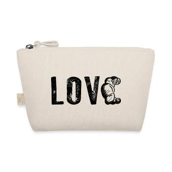 Croissant LOVE Boulangerie Fan - Trousse biologique - nature - Devant