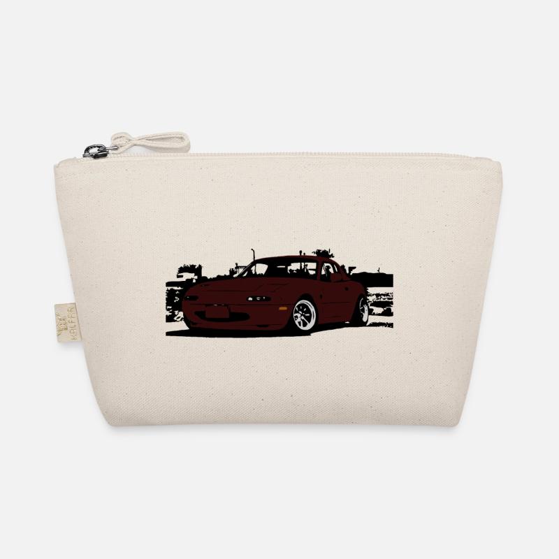 miata mk2 mx5 rot - Bio-Täschchen - Natur