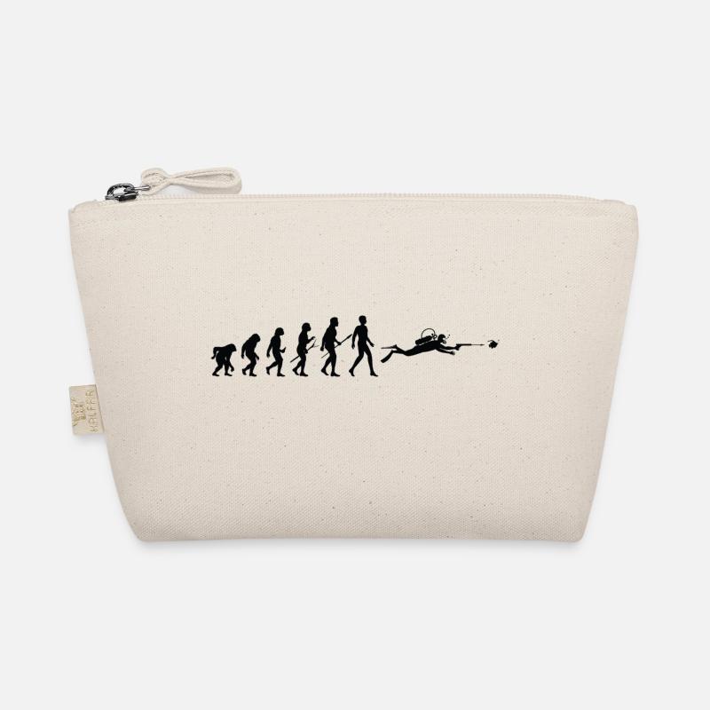 Evolution man diver Organic Pouch