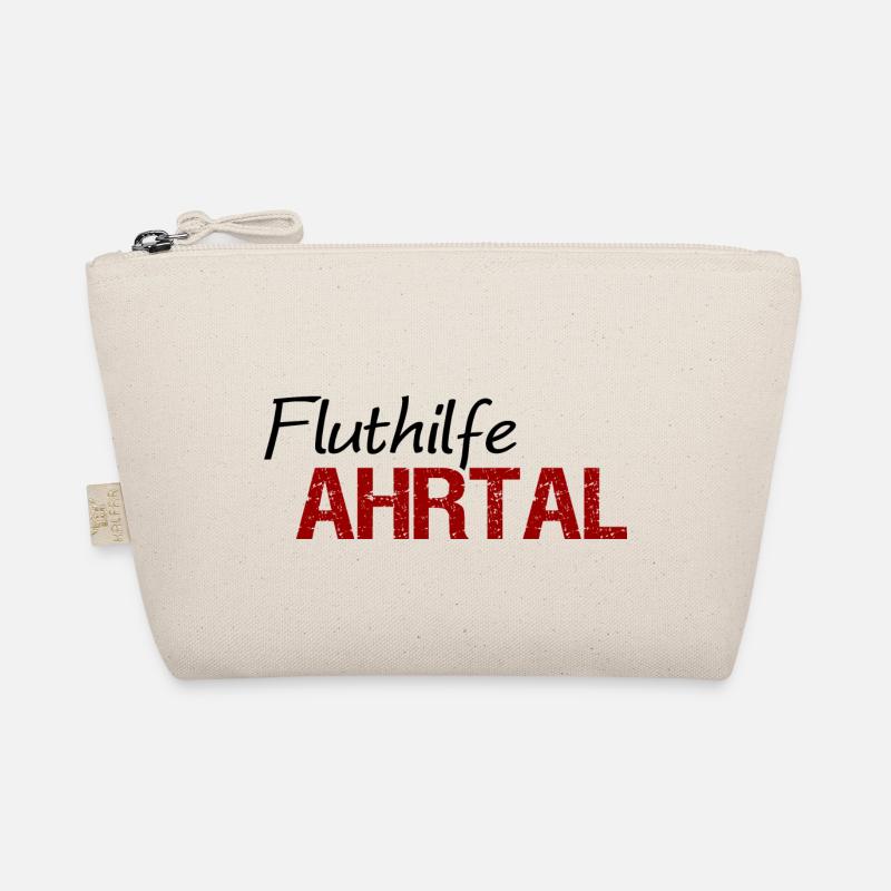 Fluthilfe Ahrtal Flut Helfer Hochwasser Eimerkette - Bio-Täschchen - Natur