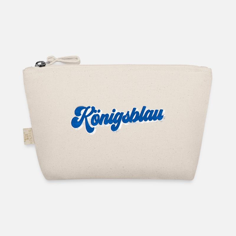 Königsblau | Gelsenkirchen Schalke Geschenkidee Bio-Täschchen