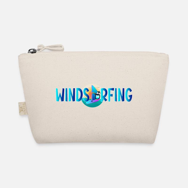 Windsurfing Penguin Bio-Täschchen