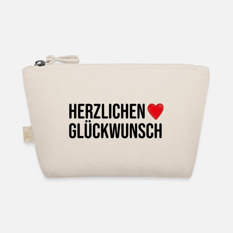 Glückwunsch Geburtstagsgruß Geschenkidee Bio-Täschchen