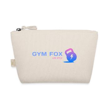 GYM FOX - Motivating Gym and Fitness Designs - Organic Pouch - nature - Front