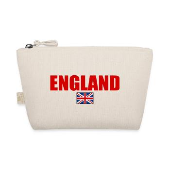 ENGLAND ENGLISCHE BRITISCHE FLAGGE - Bio-Täschchen - Natur - Vorne