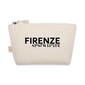 Firenze Koordinaten - Bio-Täschchen - Natur - Vorne